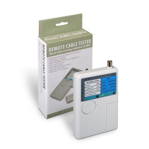 AISENS A142-0313 comprobador de cables de red Comprobador de cables UTP STP Gris
