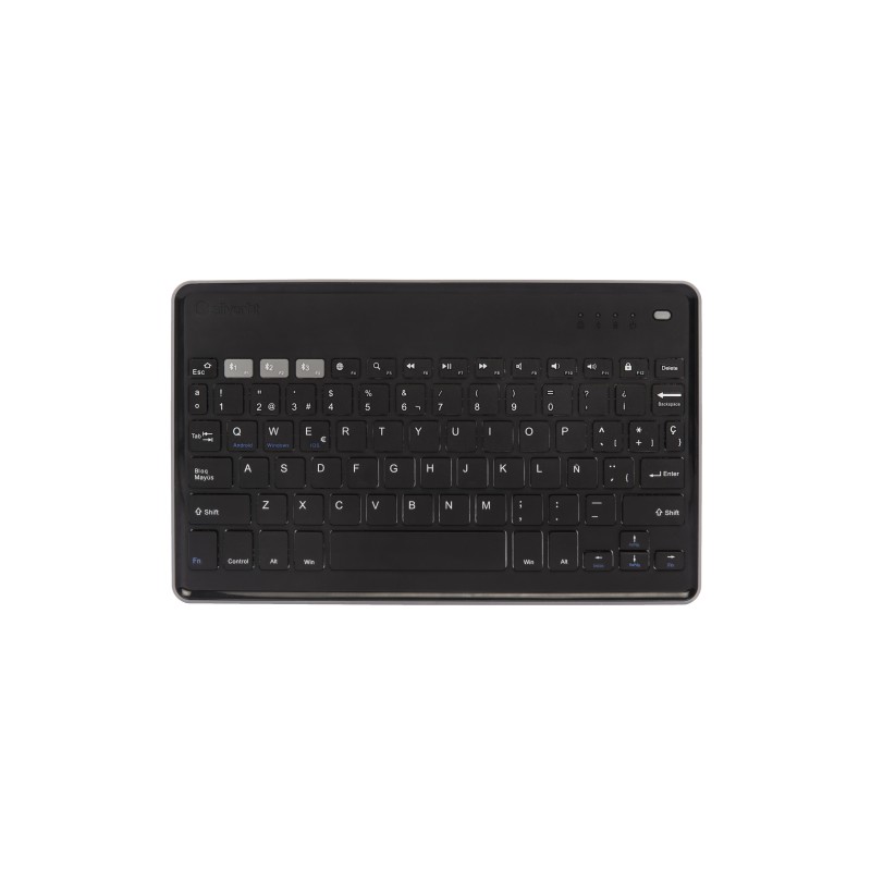 SilverHT Wireless KB Dark Grey