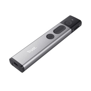 Trust Kazun apuntador inalámbricos RF Aluminio, Negro