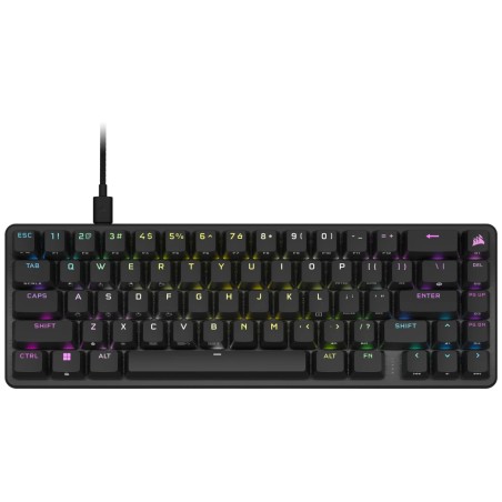 CH-91A401A-ES teclado Juego USB QWERTY Español Negro