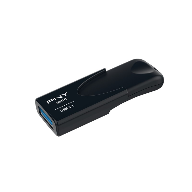 Attache 4 unidad flash USB 128 GB USB tipo A 3.2 Gen 1 (3.1 Gen 1) Negro