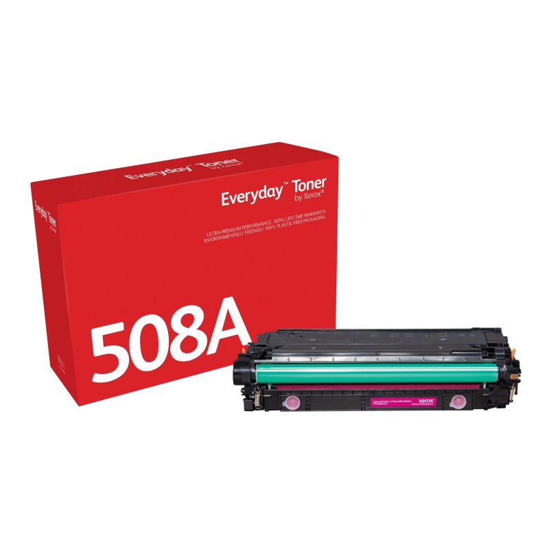 Everyday El tóner ™ Magenta de Xerox es compatible con HP 508A (CF363A), Capacidad estándar