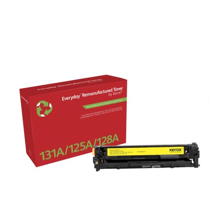 Remanufacturado Everyday Tóner Everyday™ Amarillo remanufacturado de Xerox es compatible con HP 131A (CF212A), Capacidad