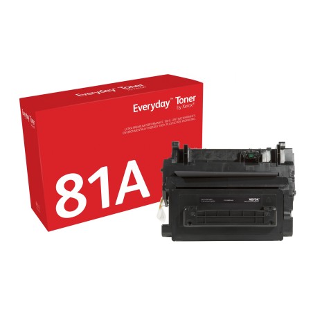 Everyday El tóner ™ Negro de Xerox es compatible con HP 81A (CF281A), Capacidad estándar