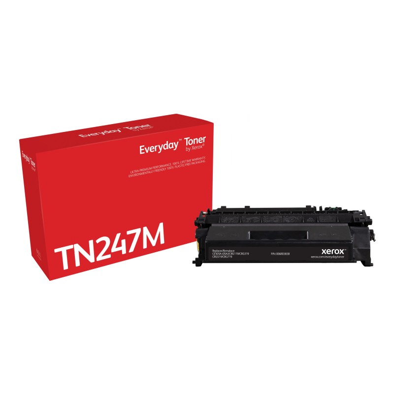 Everyday El tóner ™ Negro de Xerox es compatible con HP 05A (CE505A), Capacidad estándar