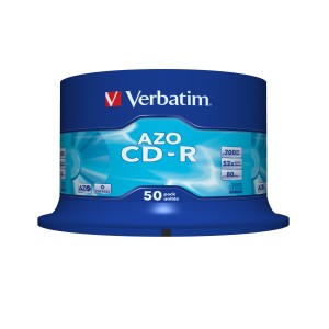 Verbatim CD-R AZO Crystal 700 MB 52x 50 pieza(s)