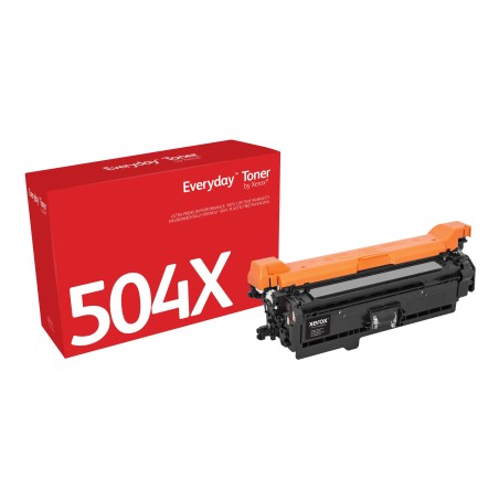 Everyday El tóner ™ Negro de Xerox es compatible con HP 504X (CE250X), High capacity
