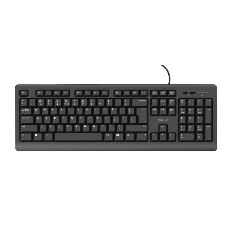 Trust Primo teclado Universal USB QWERTY Español Negro