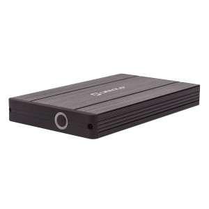 UNYKAch 25201 Caja de disco duro (HDD) Negro 2.5"