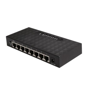 iggual GES8000 No administrado Gigabit Ethernet (10 100 1000) Negro