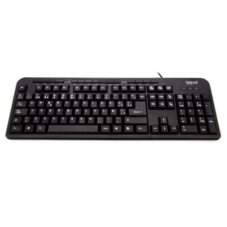 iggual CK-BASIC-120T teclado Universal USB QWERTY Español Negro