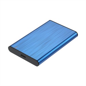 AISENS Caja Externa 2,5" ASE-2525BLU 9.5mm SATA a USB 3.0 USB3.1 Gen1, Azul