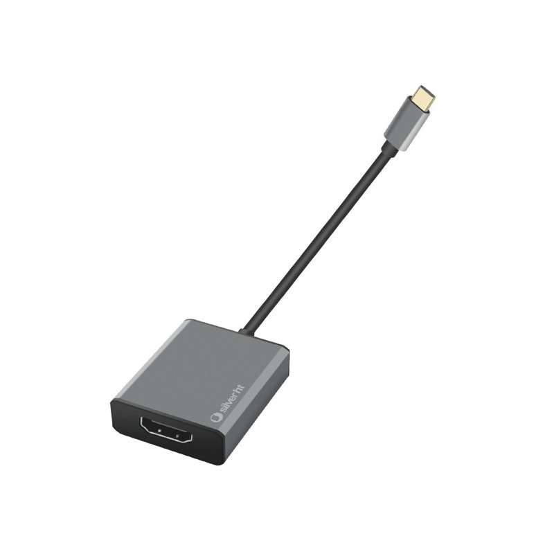 SilverHT Adaptador Logan Tipo C a HDMI 4K
