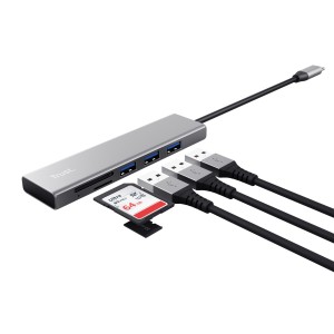 Trust Halyx USB 3.2 Gen 1 (3.1 Gen 1) Type-C 104 Mbit s Aluminio