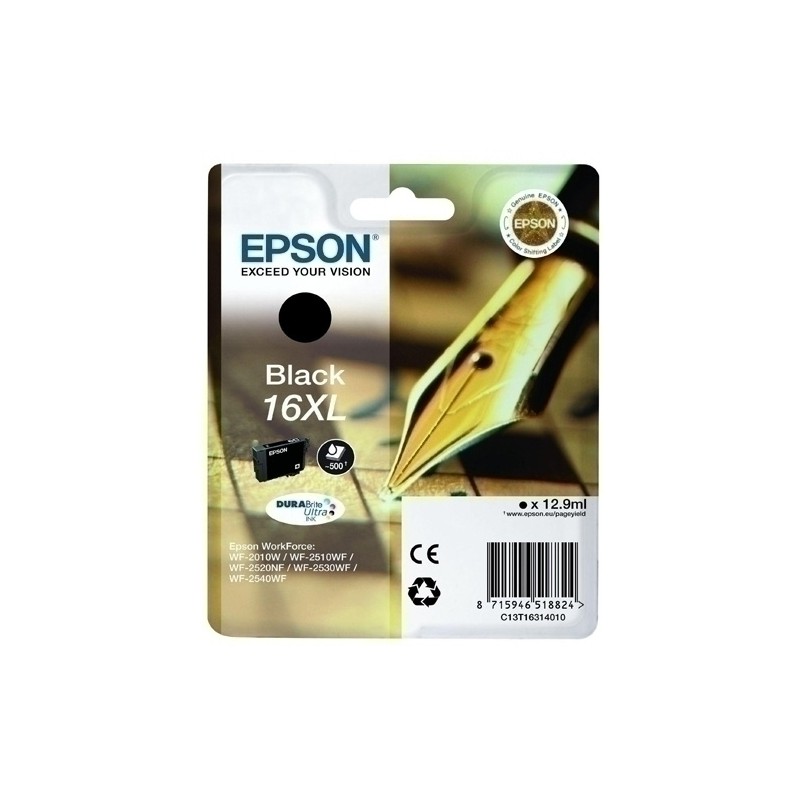 CARTUCHO EPSON T162140 NEGRO WF-2010/2510/2520/2530/2540