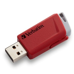 Verbatim Store 'n' Click - Unidad USB 3.2 GEN1 - 2x32 GB, Rojo Azul