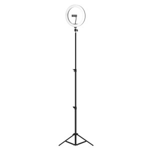 Mars Gaming MGRING Anillo Iluminación ARGB Trípode Soporte Smartphone y Webcam Mando