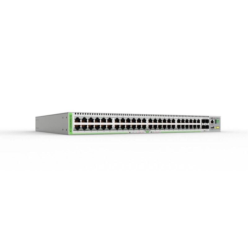 Allied Telesis GS980MX Gestionado L3 Gigabit Ethernet (10 100 1000) 1U Gris