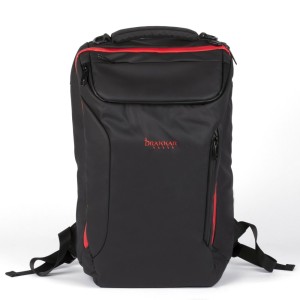Konix Drakkar KX DK RAGNARR 17' GAMING BACKPAC 43,2 cm (17") Mochila Negro, Rojo