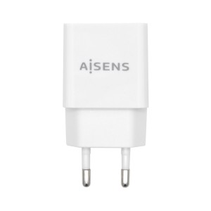 AISENS Cargador USB 10W Alta Eficiencia, 5V 2A, Blanco
