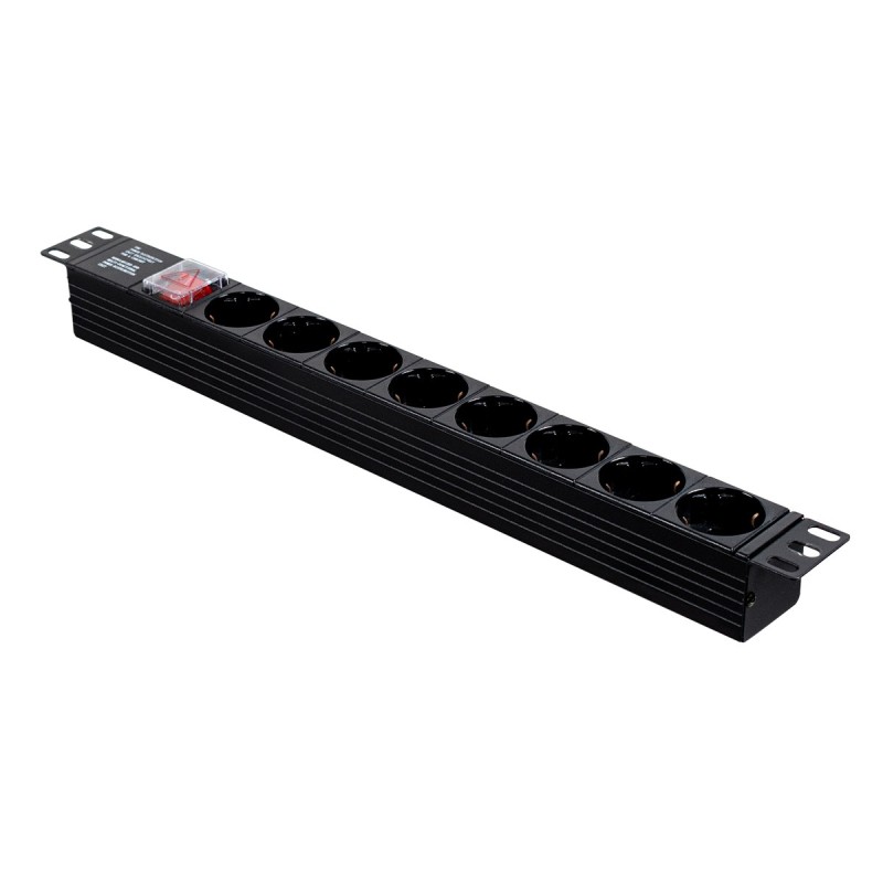 aiten data Regleta 8 Schuko 1U
