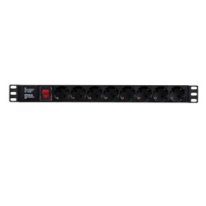 aiten data Regleta 8 Schuko 1U