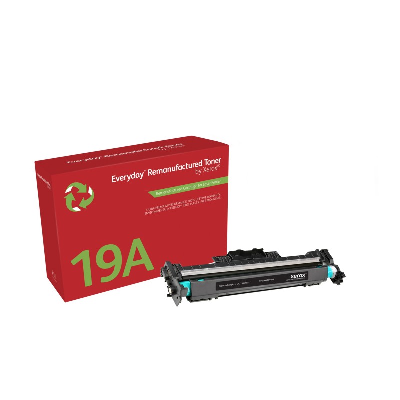 Everyday Unidad de imagen ™ Mono remanufacturada de Xerox es compatible con HP 19A (CF219A), Capacidad estándar