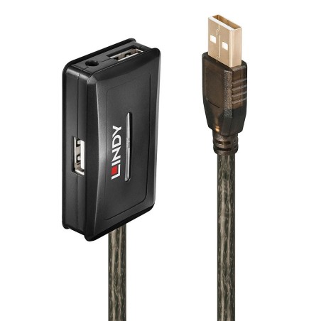 Lindy 42635 hub de interfaz USB 2.0 480 Mbit s Gris