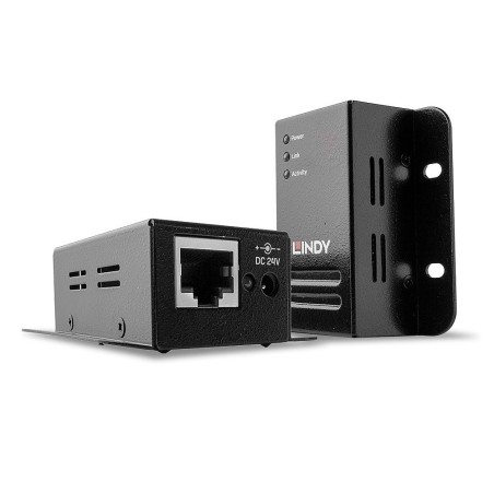 Lindy 42680 ampliador de red Transmisor y receptor de red Negro