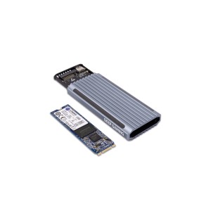 Deep Gaming DG-MCM-NVME1 caja para disco duro externo Caja externa para unidad de estado sólido (SSD) Plata M.2