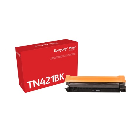 Everyday El tóner ™ Negro de Xerox es compatible con Brother TN-421BK, Capacidad estándar