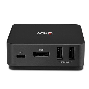 Lindy 42320 interruptor KVM Gris