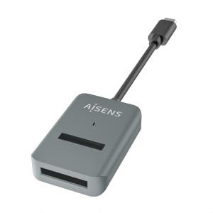 AISENS USB-C Dock M.2 (NGFF) ASUC-M2D012-GR SATA NVMe A USB3.1 Gen2, Gris