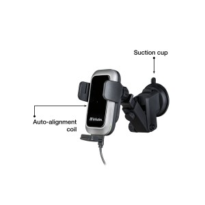 Verbatim FWC-03 Pro Qi Fast Wireless Autoladegerät retail Negro