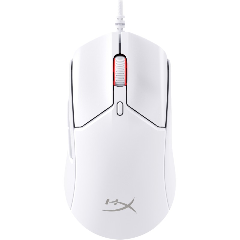 HyperX Pulsefire Haste 2  ratón gaming (blanco)