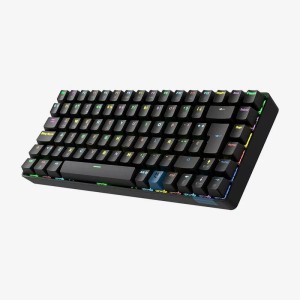 Hiditec GKE010006 teclado Juego USB + RF Wireless + Bluetooth QWERTY Español Negro