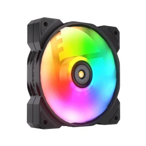 COUGAR Gaming CF-MHP12HB3-RGB Carcasa del ordenador Refrigerador de aire 12 cm Negro, Blanco 3 pieza(s)