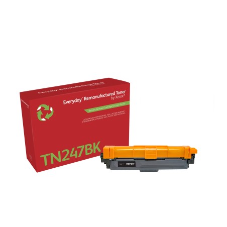 Everyday Tóner ™ Negro remanufacturado de Xerox es compatible con Brother TN247BK, High capacity