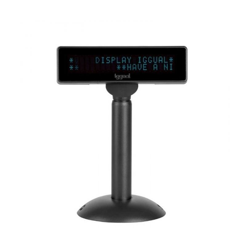 iggual IGG319086 monitor POS 17,8 cm (7") VFD