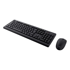 Trust Primo teclado Ratón incluido Oficina RF inalámbrico QWERTY Español Negro