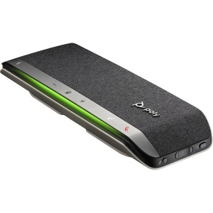 POLY Altavoz manos libres USB-A y USB-C con certificación para Microsoft Teams Sync 40+ y adaptador USB-A BT700