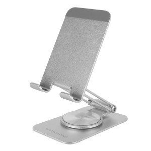 Mars Gaming MA-RSS, Soporte Plegable para Smartphone, Rotación Dinámica 360º + Ajuste en Altura y Ángulo 180º, Soporte Teléfono