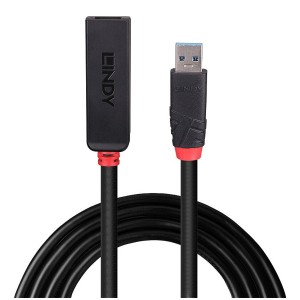 Lindy 43403 hub de interfaz USB 3.2 Gen 1 (3.1 Gen 1) Type-C 5000 Mbit s Negro