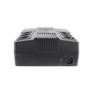 CoolBox Scudo 3 LCD 800VA sistema de alimentación ininterrumpida (UPS) Línea interactiva 0,8 kVA 480 W 6 salidas AC