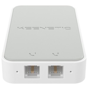 Keenetic Linear Adaptador USB de teléfono analógico de dos puertos