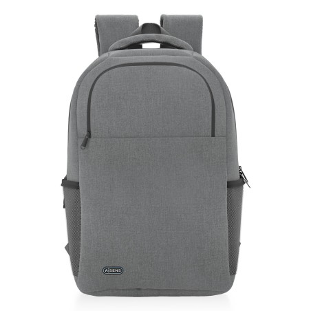AISENS Mochila premium para portátil 15.6, Gris