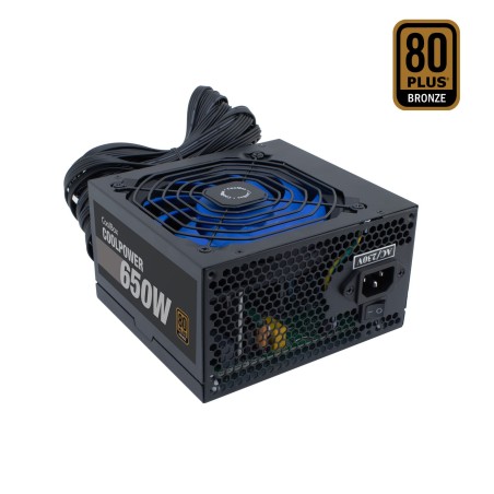 CoolBox CoolPower 650W unidad de fuente de alimentación 20+4 pin ATX ATX Negro