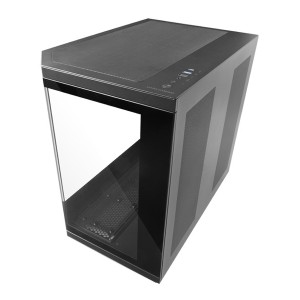 Mars Gaming MC-3TCORE, Caja Gaming Custom ATX, Triple Ventana Cristal Templado Extraíble, Cámara Dual, Semitorre Compatible con