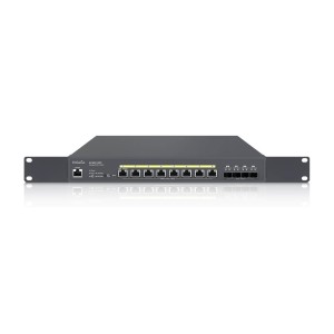 EnGenius ECS5512FP switch Gestionado L2+ 10G Ethernet (100 1000 10000) Energía sobre Ethernet (PoE) Negro