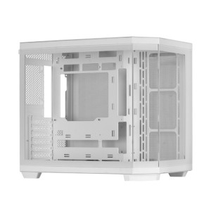 Mars Gaming MC-3TCORE, Caja Gaming Custom ATX, Triple Ventana Cristal Templado Extraíble, Cámara Dual, Semitorre Compatible con